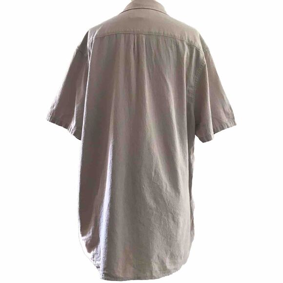 Madewell Club Monaco Bundle of 3 Neutral Striped Beige Tops Linen Cotton Large - Picture 3 of 16